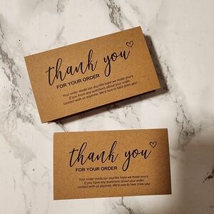 50 Thank You Cards